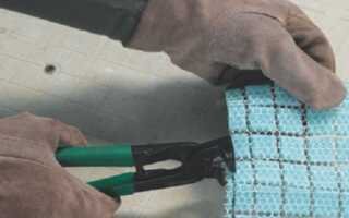 Укладка плитки-мозаики