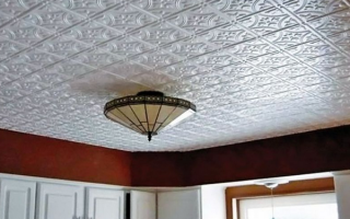 Как правильно наклеить потолочную плитку на пенопластовое основание