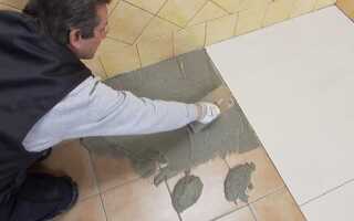 Укладка плитки на старую плитку