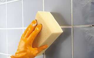 Как отмыть швы между плиткой