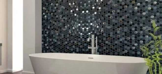 Мозаика для ванной комнаты: примеры отделки