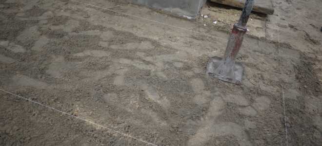 Укладка тротуарной плитки зимой