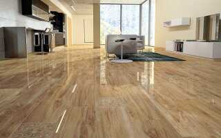 Напольная глянцевая плитка