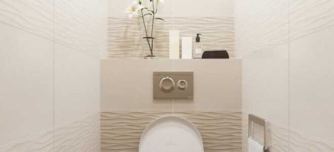 Кафель в туалете: примеры дизайна и фото интерьеров