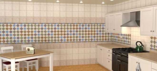 Как рассчитать потребность в плитке для настенной отделки кухни