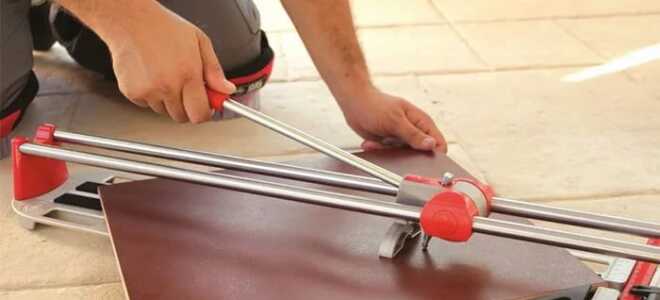 Как и чем резать керамогранит без сколов?