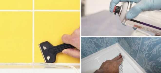 Как и чем оттереть герметик без следа