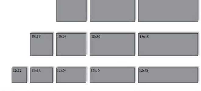 Размеры напольной плитки: регламентированный стандарт