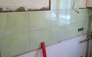 Фартук из плитки на кухню: как сделать своими руками?