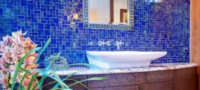 Мозаика на стене: примеры интерьера