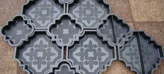 Изготовление формы для тротуарной плитки самому: это реально