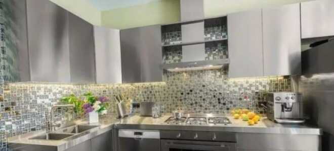 Фартук для кухни из мозаики своими руками — особенности отделки