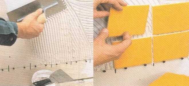 Как класть керамическую плитку на стену своими руками?