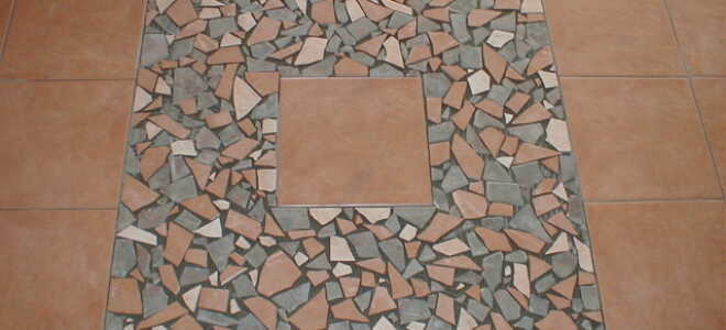 Как выложить мозаику из битой плитки