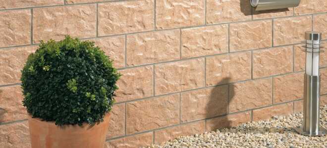 Плитка для цоколя дома