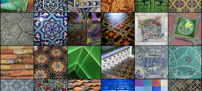 Плитка из стекла