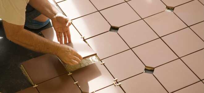 Как самостоятельно положить керамическую плитку на пол