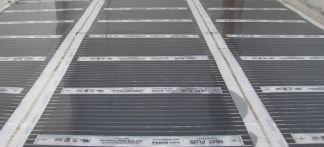 Инфракрасный тёплый пол под напольную плитку, как современный вид системы отопления