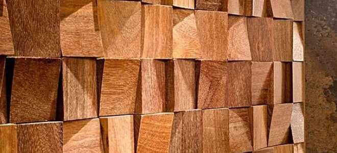 Деревянная мозаика: примеры использования в интерьере