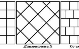 Варианты и способы раскладки керамической плитки: основные правила