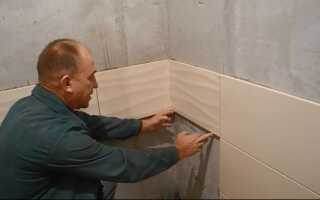 Грамотное приклеивание плитки на стену в ванной от А до Я