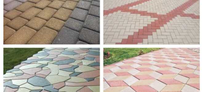 Состав бетона для формовки тротуарной плитки в домашних условиях