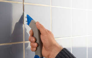 Как правильно убрать старую затирку из швов плитки