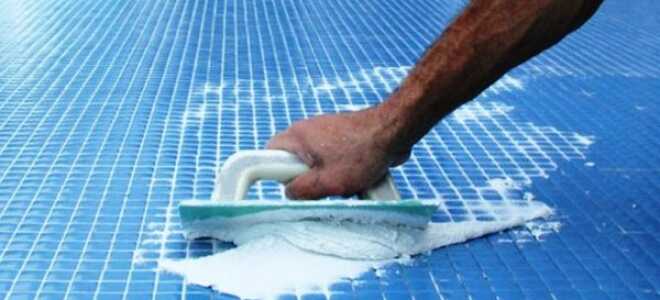 Смеси для затирки швов керамики в бассейне