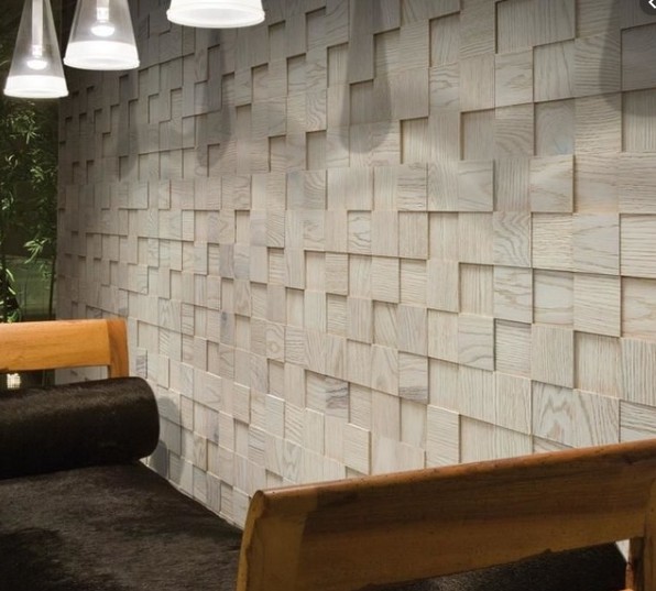 Деревянная мозаика в интерьере10