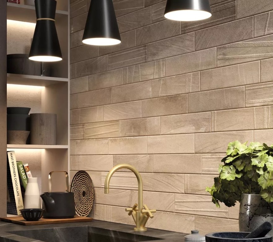 Фартук из керамогранита в интерьере6