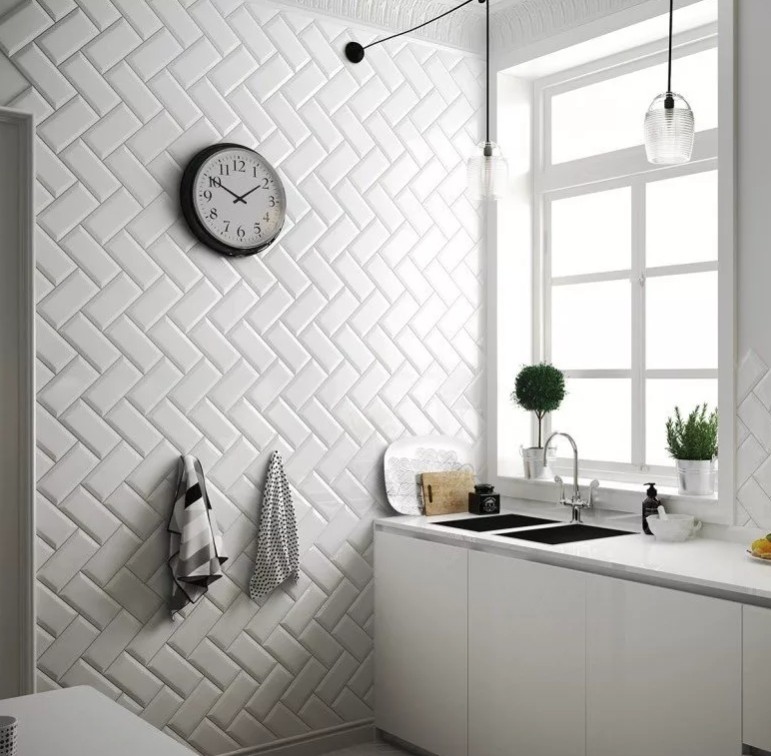 Плитка ёлочкой на фартук8