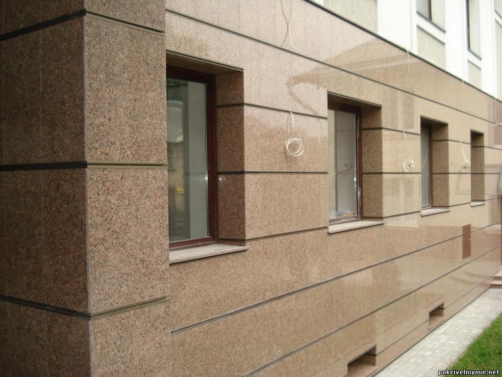 Вентилируемый фасад из керамогранита6