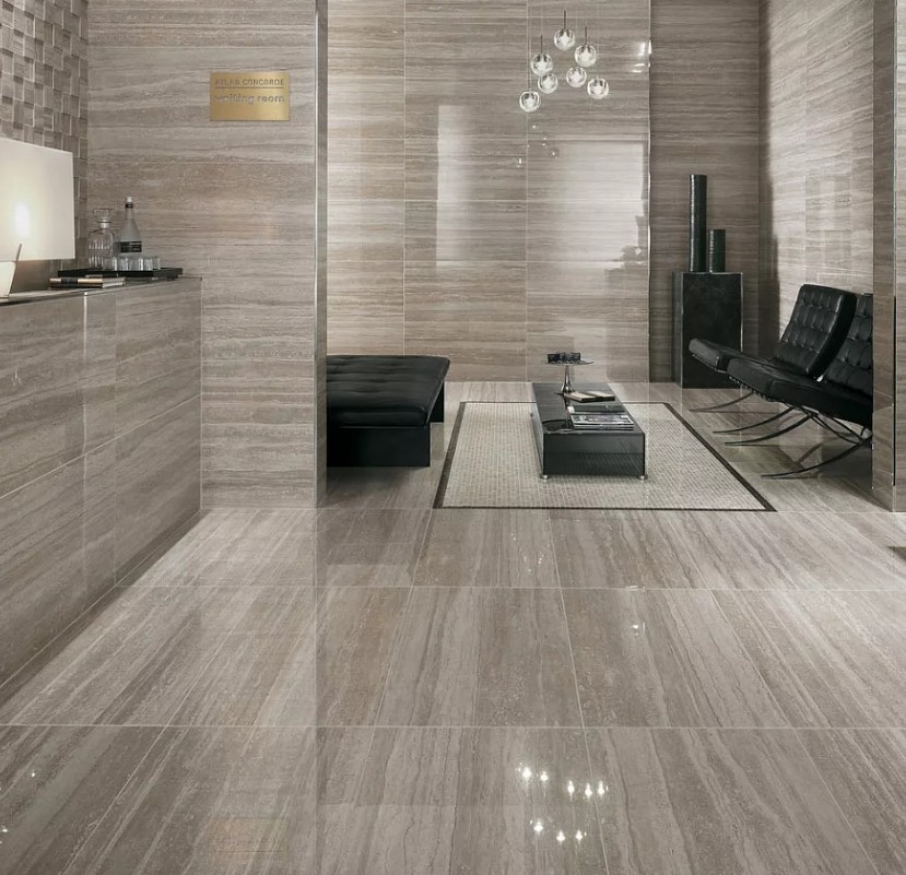 керамогранит в ванной на полу8