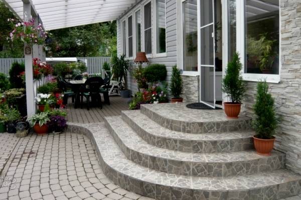 красивое крыльцо из плитки6