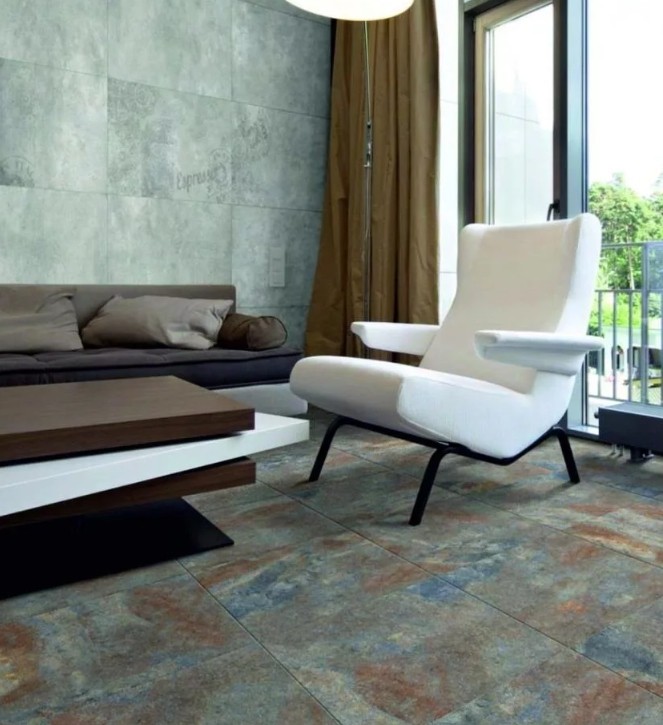 ректифицированный керамогранит в интерьере2