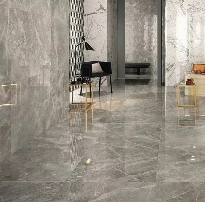 ректифицированный керамогранит в интерьере3