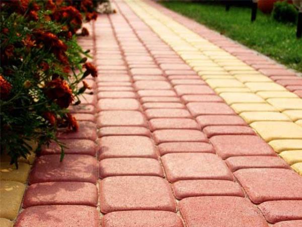 тропинка из тротуарной плитки2
