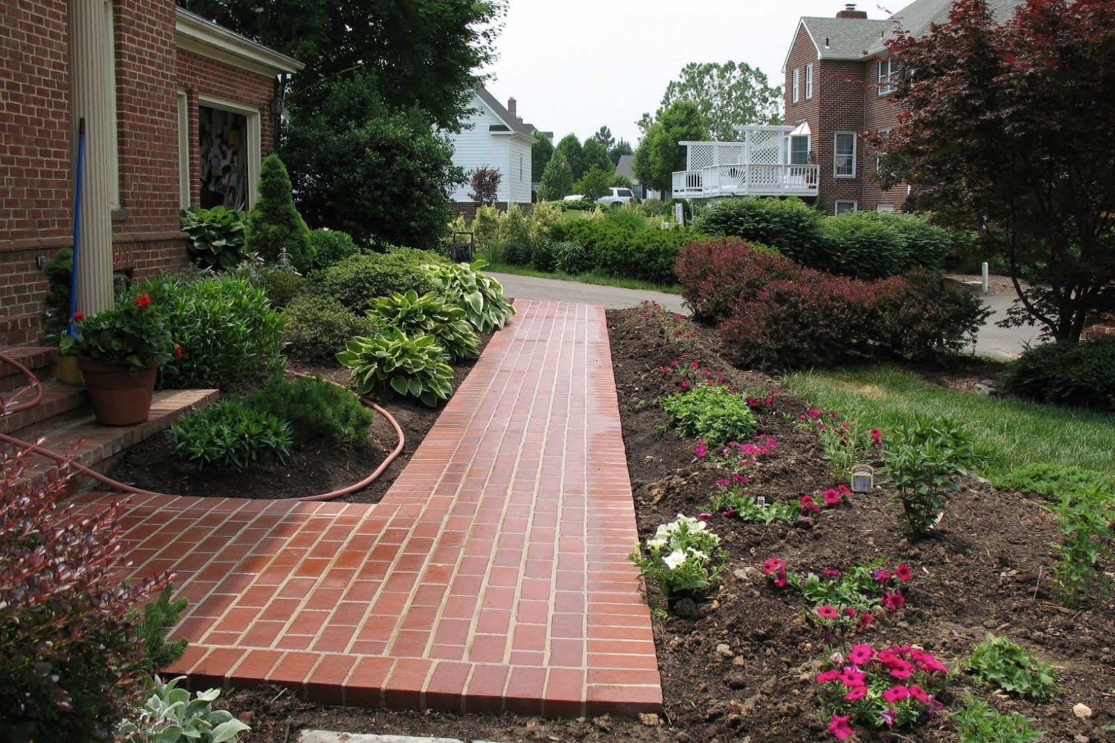 тропинка из тротуарной плитки3