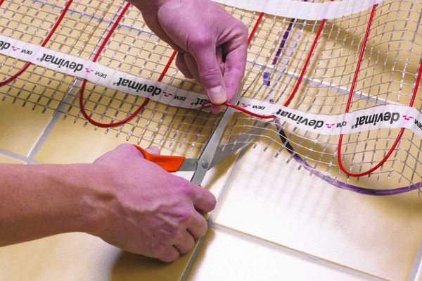 Кабельный подогрев пола