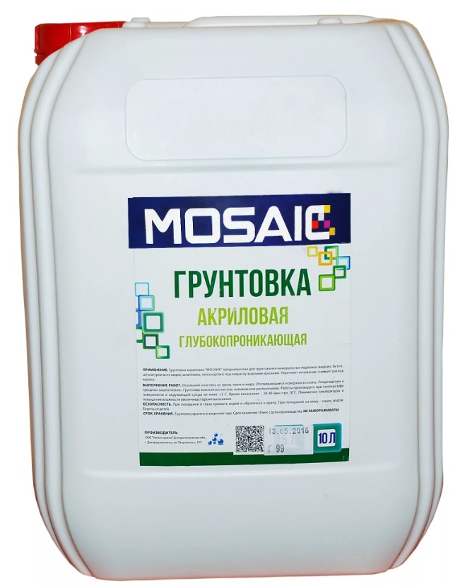 Грунтовка для мозаики