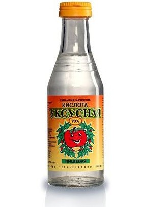 Уксус для очистки плитки