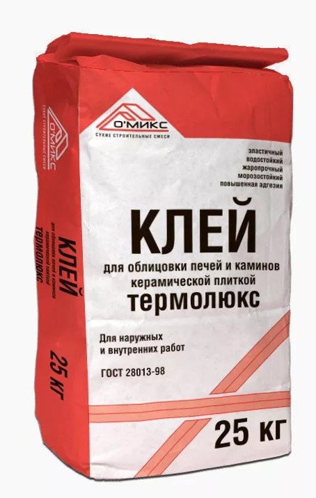 Жаропрочный клей для плитки